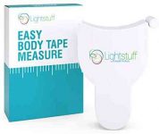 Measuring Tape for Body – 60 Inch – Smart, Accurate Way to Track Weight Loss, Muscle Gain – Lightstuff Easy Body Tape Measure