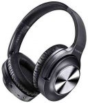 Active Noise Cancelling Headphones VANKYO C750 Wireless Bluetooth Headphones Over Ear Headset with CVC 8.0 Mic Hi-Fi Sound, Deep Bass, 30H Playtime, Protein Earpad for Travel, Work, Online Class-Black