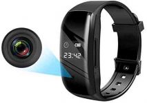 Binrrio 1080P HD Spy Hidden Camera Video Recorder Build-in 32GB Wearable Full HD Spy Camera Portable Smart Bracelet Camcorder for Video Photo Recording