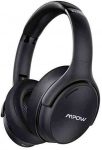 Mpow H19 IPO Active Noise Cancelling Headphones, Bluetooth 5.0 Headphones with Deep Bass, Fast Charge, 35H Playtime, Lightweight Headset, CVC 8.0 Mic for Home Office, Online Study, Travel