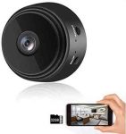 Mini Camera WiFi Wireless Video Camera 1080P HD Small Home Security Surveillance Cameras with 32G SD Card, Portable Tiny Nanny Cam with Night Vision Motion Detection for Car/Office/Home/Outdoor