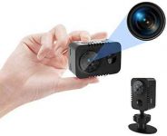 PEDZEN Full HD 1080p Mini Spy Hidden Camera with PIR Motion Detector and Night Vision Small Nanny Cams Portable Indoor Video Cameras Home Security Surveillance Camera 60 Days Standby-(No WiFi)