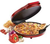 Betty Crocker BC-2958CR Pizza Maker, 1440 Watts, Red, 2.3, Metal