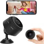 Mini Spy Camera WiFi Wireless Tiny Secret Camera 1080P Full HD Portable Home Security Hidden Camera with Audio and Video Portable Home Security Tiny Nanny Cam with Night Vision Motion Detection
