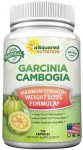 100% Natural Garcinia Cambogia Extract – 120 Capsules, Ultra High Strength HCA Diet Pills, Pure Weight Loss, Best Extreme Fat Burner Slim & Detox Max, Premium Blocker for Men & Women