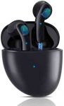 Bluetooth Earbuds Wireless Headphones – True Wireless Earbuds Bluetooth 5.1 Headphones in Ear with Charging Case Wired, Hands Free Headset with Mic, Touch Control Earbud Headphones (Black)