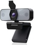 WELCAM 4K Webcam Steaming PC with Microphone Full Hd 4K Video Wide Angle View Web Camera USB 2.0 for Low-Light Correction and Fixed Focus Computer Camera
