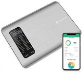 Etekcity Smart Food Nutrition Scale, Digital Grams and Ounces for Weight Loss, Baking, Cooking, Keto and Meal Prep, Stainless Steel