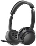 Avantree AH6B Bluetooth 5.0 Headset with Detachable Microphone, Clear Talk, Mute Function, HiFi Music, Soft Padding, 22H Talk Time, Wireless Headphones for Mac, PC, Computer, Laptop, Skype, Cell Phone