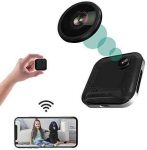 Spy Camera Mini Hidden Camera 1080P Wireless Spy Cam Portable WiFi Nanny Cam with Night Vision, Motion Detection, Security Surveillance Cameras Audio & Video Recording for Live Remote View