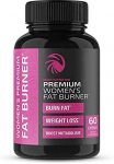Nobi Nutrition Premium Vegan Fat Burner for Women – Weight Loss Supplement, Appetite Suppressant and Metabolism Booster – Thermogenic Diet Pills for Women – 60 Capsules