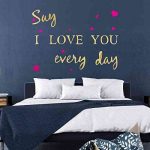 Gold Wall Decals for Living Room, Cute Art Stickers for Bedroom, Home Decorations for Bathroom, Aesthetic Room Decor for Girls and Boys