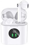 MIFA True Wireless Earbuds, TWS Bluetooth Headphones Stereo Sound Earphones, 30H Playtime Wireless Charging Case & Power Display, Sweat Proof Dual Bluetooth 5.0 Headset with Built-in Mic for Sports