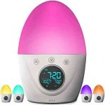 FiveHome Kids Alarm Clock, Children’s Sleep Trainer, 7 Color Wake Up Light & Night Light, Sleep Timer -Teaches Child When Fine to Wake Up (V 2.0)