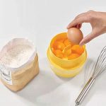 Egg Separator Home Kitchen Assistant Egg Yolk Protein Separator Gadget Kitchen tools Baking tools