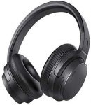 Lasuney S8 Hybrid Active Noise Cancelling Headphones APT-X CVC8.0 48H Music Playtime HiFi Audio Sound Wireless Bluetooth Headphones with Microphone Type-c Fast Charging Over Ear Headset, Black