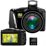 Digital Camera, 2.7K 48MP Full HD Point and Shoot Camera with 3″ LCD Screen, Portable Mini Compact YouTube Vlogging Blogging Camera for Beginners Students