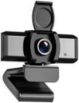 Web Camera, 1080P HD Webcam with Microphone & Privacy Cover, Computer Camera, 90° Degree Wide Angle, Plug and Play, for Conferencing and Video Calling