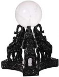 SHINECRYS Quartz Crystal Ball with Stand Healing Gems Witchy Gifts for Her Home Decorations for Living Room Bedroom