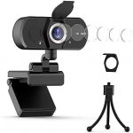 PC Webcam with Microphone USB Streaming Webcam for Laptop Desktop Computer Camera for Video Conferencing, Online Work, Home Office,YouTube, Recording and Streaming by Uflatek