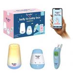 Bjingles Newborn Baby Sleep Bundle:Baby Soother Sound Machine Music Player for Crib, Nursery Night Light for Babies & Kids- Baby Thermometer for Infants (Ear & Forehead, Touch/Touchless Kids & Adults)