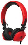 Mad Catz F.R.E.Q. M Mobile Stereo Headset for PC/Mac, iPhone 7, Android, Samsung Mobile Device – Foldable Headphones in Gloss Red