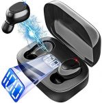 TWS 5.0 Bluetooth Headphone Wireless Fone de ouvido in-Ear for Mobile Headset Phone Waterproof Sport Smart Touch denoise XT7