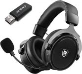 NUBWO G07 Wireless Gaming Headset with Microphone for PS5, PS4, PC, Mac ,2.4GHz Ultra-Low Latency,with 3D Surround Sound,Noise Cancelling MIC,Soft Memory Earmuffs (Xbox One in Wired Mode)