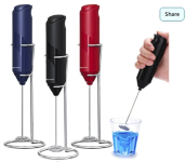 Resin Mixer, Milk Frother with Stand