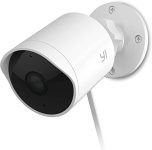 YI 2pc Security Camera Outdoor, 1080p Outside Surveillance Front Door IP Smart Cam with Waterproof, WiFi, Cloud, Night Vision, Motion Detection Sensor, Smartphone App, Works with Alexa