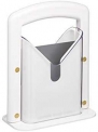 Hoan The Original Bagel Guillotine Universal Slicer, White, 9.25-Inch –