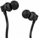 Vogek Earbuds, Tangle-Free Flat Cord Ergonomic in-Ear Headphones with Dynamic Crystal Clear Sound, Earphones with 3.5mm Jack, S/M/L Eartips Compatible with Samsung, Android Phone and More-Black