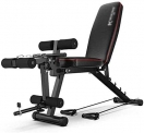 Multi-Function Fitness Bench, Weight Bench With Leg Extension And Leg Curl, Adjustable Workout Bench, Dumbbell Bench Home Gym Equipment For Men Women