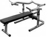 Valor Fitness BF-47 Adjustable Flat/Incline Bench Press with Independent Converging Arms and Ab Crunch Feature