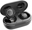 Wireless Earbuds, Mpow M30 in-Ear Bluetooth Headphones, Immersive Bass Sound, IPX8 Waterproof Sport Earphones, Touch Control Bluetooth Earbuds, 25 Hrs w/USB-C Charging Case/Twin&Mono Mode/Mics,Black