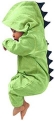 AKIWOS Baby Dinosaurs Romper, Newborn Cartoon Hoodie Jumpsuit Outfits, One Piece Playwears for Baby Boys Girls