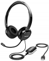 Mpow 071 USB Headset/ 3.5mm Computer Headset with Microphone Noise Cancelling, Lightweight PC Headset Wired Headphones, Business Headset for Skype, Webinar, Cell Phone, Call Center