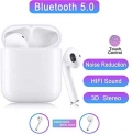 Bluetooth 5.0 Wireless Earbuds Headsets Bluetooth Headphones 【24Hrs Charging Case】 IPX5 Waterproof 3D Stereo Pop-ups Auto Pairing Fast Charging for Airpods/Android/iPhone/Samsung