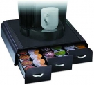 Mind Reader Anchor Coffee pod drawer, 13.72 height,12.87 width inches, Black