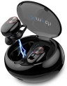 True Wireless Earbuds Bluetooth 5.0, Waterproof Sports Headphones for Running/Gym, Noise Cancelling Earphones with Built-in Mic, 20H Playtime, in-Ear Headset with Charging Case, 3D Stereo HiFi Sound