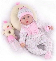 Kaydora Reborn Baby Doll Girl, 16 inch Soft Weighted Body, Cute Lifelike Handmade Silicone Doll