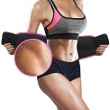 Perfotek Waist Trimmer Belt, Sweat Wrap, Tummy Toner, Low Back and Lumbar Support with Sauna Suit Effect, Best Abdominal Trainer