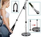 PELLOR Forearm Wrist Trainer Arm Strength Training Rope Cable Pulley System