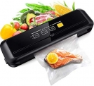 KOIOS Sleek Vacuum Sealer Machines, 10 Sealing Bags(Size L), Automatic Food Sealers with Cutter, Dry & Moist Modes, With Up To 40 Consecutive Seals, FRESH UP TO 7x Longer, ETL Listed