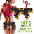 Ben Belle Abs Stimulator Electric Hips Trainer,Hip Trainer,Electronic Backside Muscle Toner, Smart Wearable Buttock Ab Stimulator for Men Women,Slimming Machine