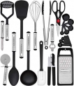Home Hero Kitchen Utensil Set – 23 Nylon Cooking Utensils – Kitchen Utensils with Spatula – Kitchen Gadgets Cookware Set – Kitchen Tool Set