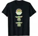 Star Wars The Mandalorian The Child Cartoon Poses T-Shirt