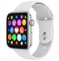 AW01 Smart Watch 1.54inch Touch Screen Fitness Tracker with Heart Rate Monitor IP67 Waterproof Sleep Monitor Step Counter for Women and Men – White