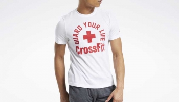 Reebok Crossfit Guard Your Life Tee – Graphic Tee for Training Day or Any Day