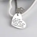 If Love Could Have Saved You, You’d Have Lived Forever – Pet / Lovers Necklace | Steep Discount Mart